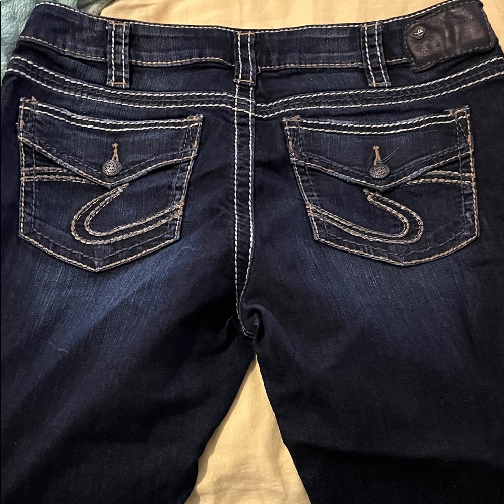 Silver Jeans Dark Indigo Jegging